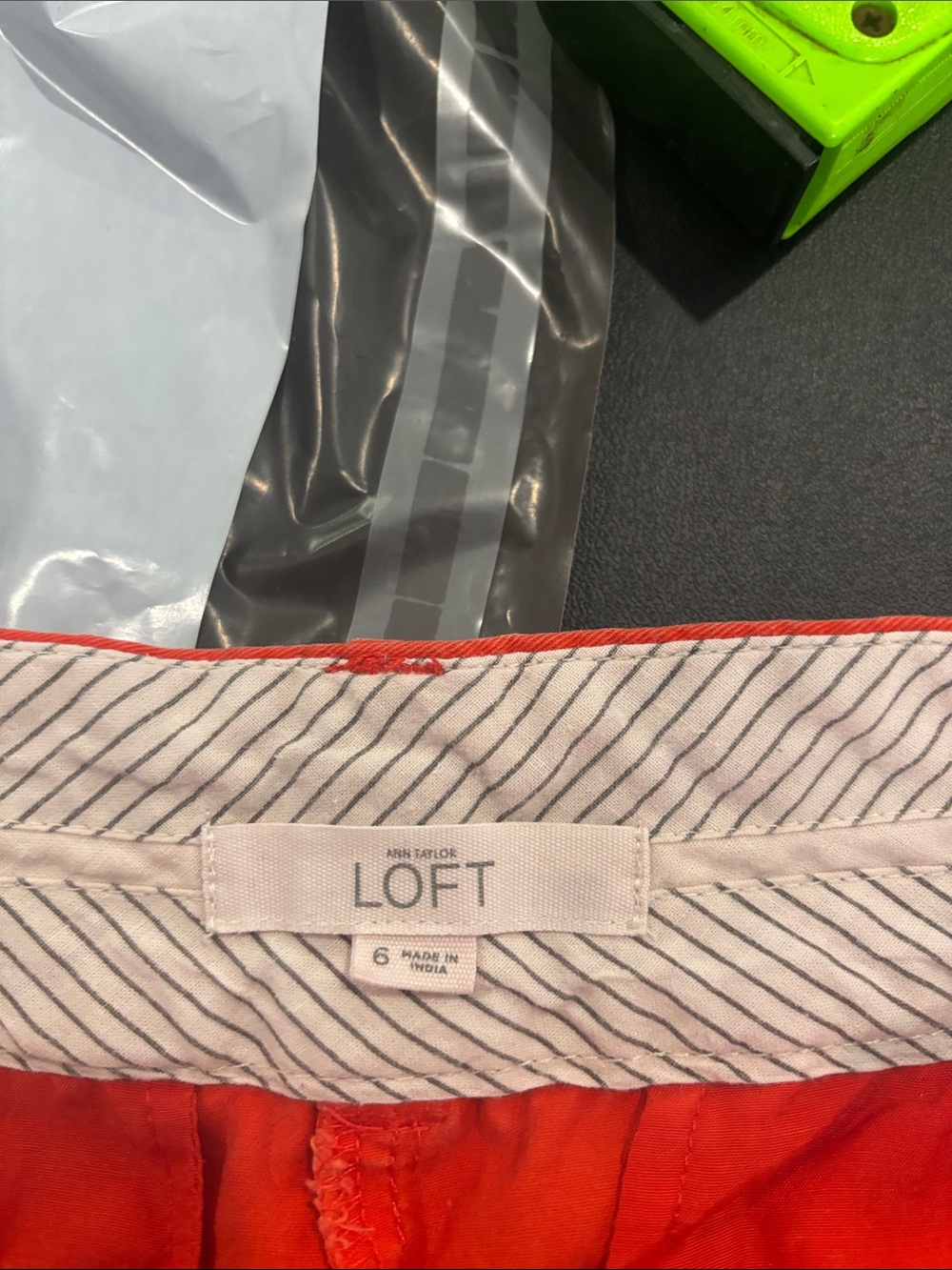 LOFT women’s Orange Casual Shorts